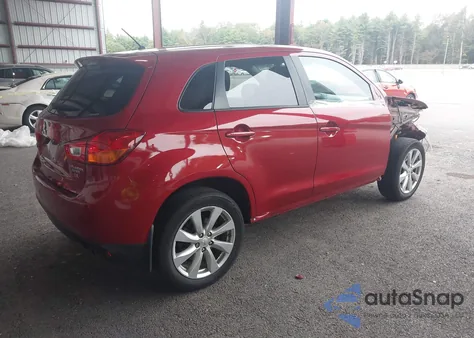 2015 Mitsubishi Outlander Sport Es z USA, uszkodzony, nr VIN 4A4AR3AW5FE047995